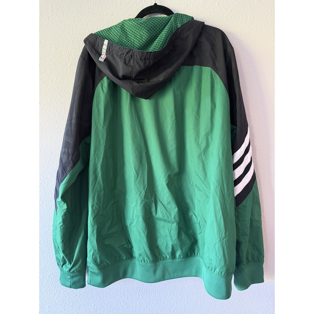 Boston Celtics NBA Adidas Officially Licensed Parka Jacket Men's Size: 2XL - Picture 10 of 11